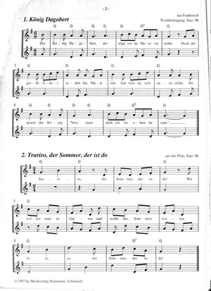 New Song Book for Two Descant Recorders