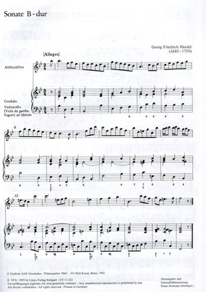 Sonata in Bb Major