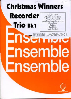 Christmas Winners Recorder Trio Book 1
