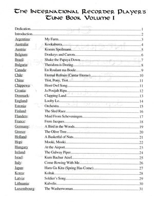 The International Recorder Player's Tune Book