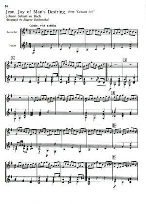 Bach for Recorder and Guitar