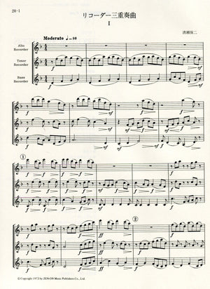 Trio for Recorders