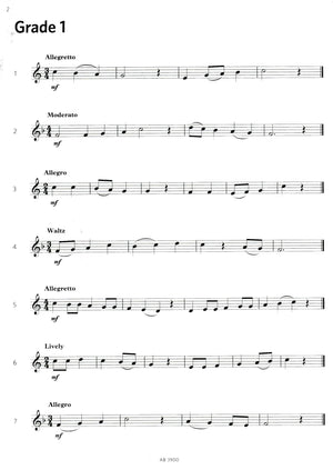 Descant Recorder Sight-Reading Grades 1 -5 ABRSM