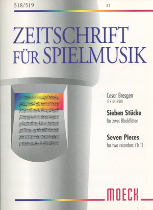 Seven Pieces for Two Recorders