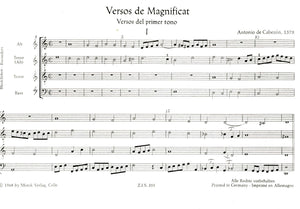 Versos de Magnificat, Versos del primer tono, 1578