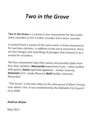 Two in the Grove