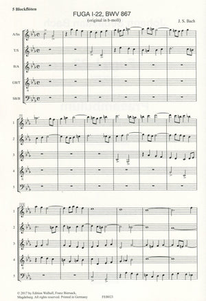 Fuga BWV867 & Praembulum BWV872a
