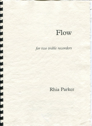 Flow for two treble recorders