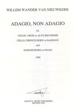 Adagio Non Adagio