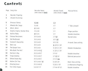 Recorder from the Beginning Recorder and Ukulele Duets