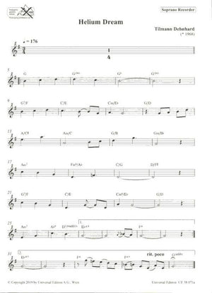 16 Miniatures for Descant Recorder & Piano