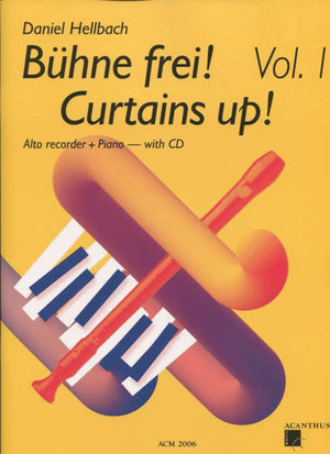 Curtains up! Vol 1 Curtfor Alto Record and Piano