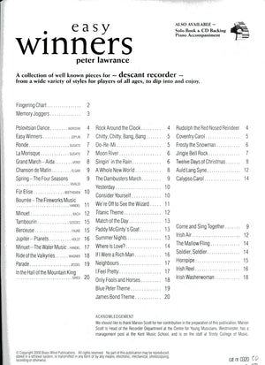 52 Well-known Tunes for Descant Recorder