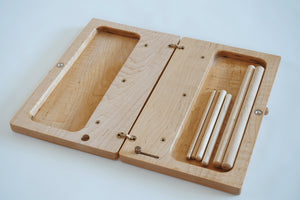 Recorder Box Stand - Maple