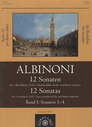 12 Sonatas Albinoni
