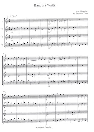 Bandura Waltz and Kopanitsa Two East European Dances
