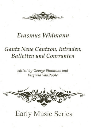 Gantz Neue Cantzon Intraden Balleten und Courranten