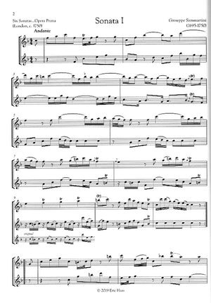 Six Sonatas or Duets
