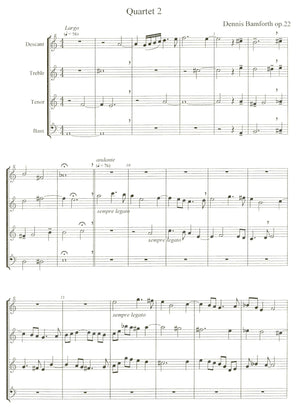 Quartet 2 Op. 22
