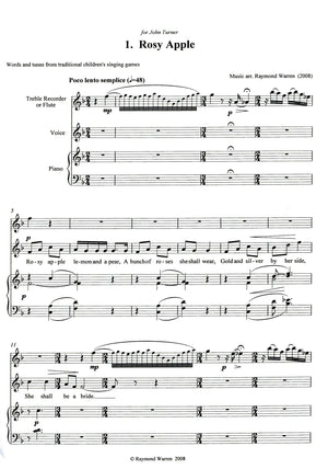 Rosy Apple, Three Children's Songs