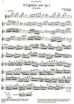 Eight Caprices