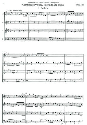 Cambridge Prelude, Interlude and Fugue