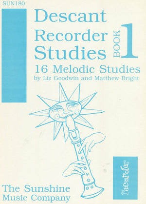 Descant Recorder Studies Book 1: 16 Melodic Studies