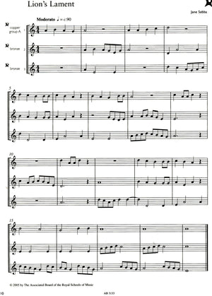 Music Medals: Copper Recorder Ensemble Pieces