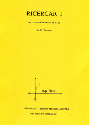 Ricercar I
