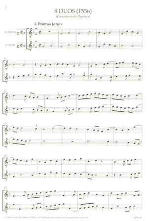 Eight Duos from the Cancionero de Uppsala