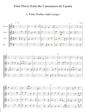 Four Pieces from Cancionero de Upsala
