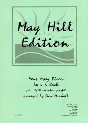 Four easy pieces by J.S. Bach