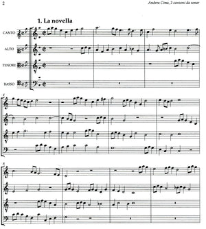 2 Canzoni da sonar
