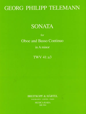 Sonata in a min TWV 41:a3