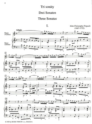 Three Sonatas
