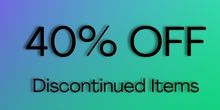Discontinued line Sale - 40% OFF - Discount applied automatically at checkout.