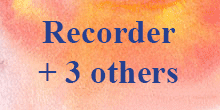 Chamber Music ~ Recorder & 3+ Others