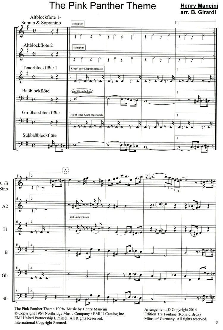The Pink Panther Theme