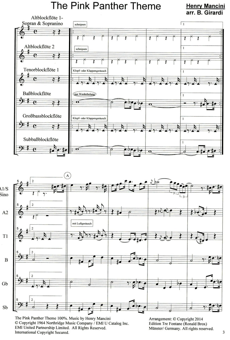 The Pink Panther Theme