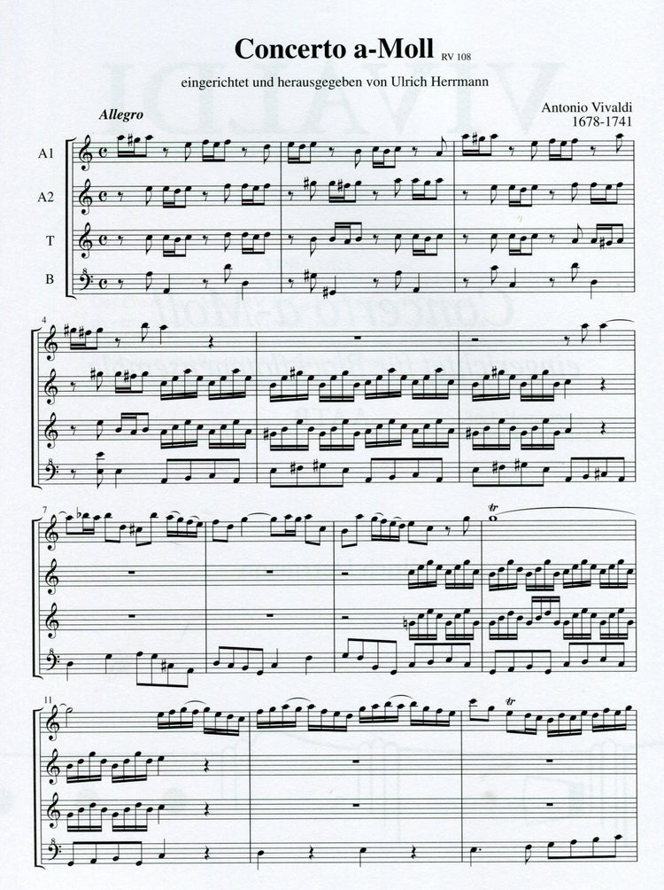 Concerto in a minor
