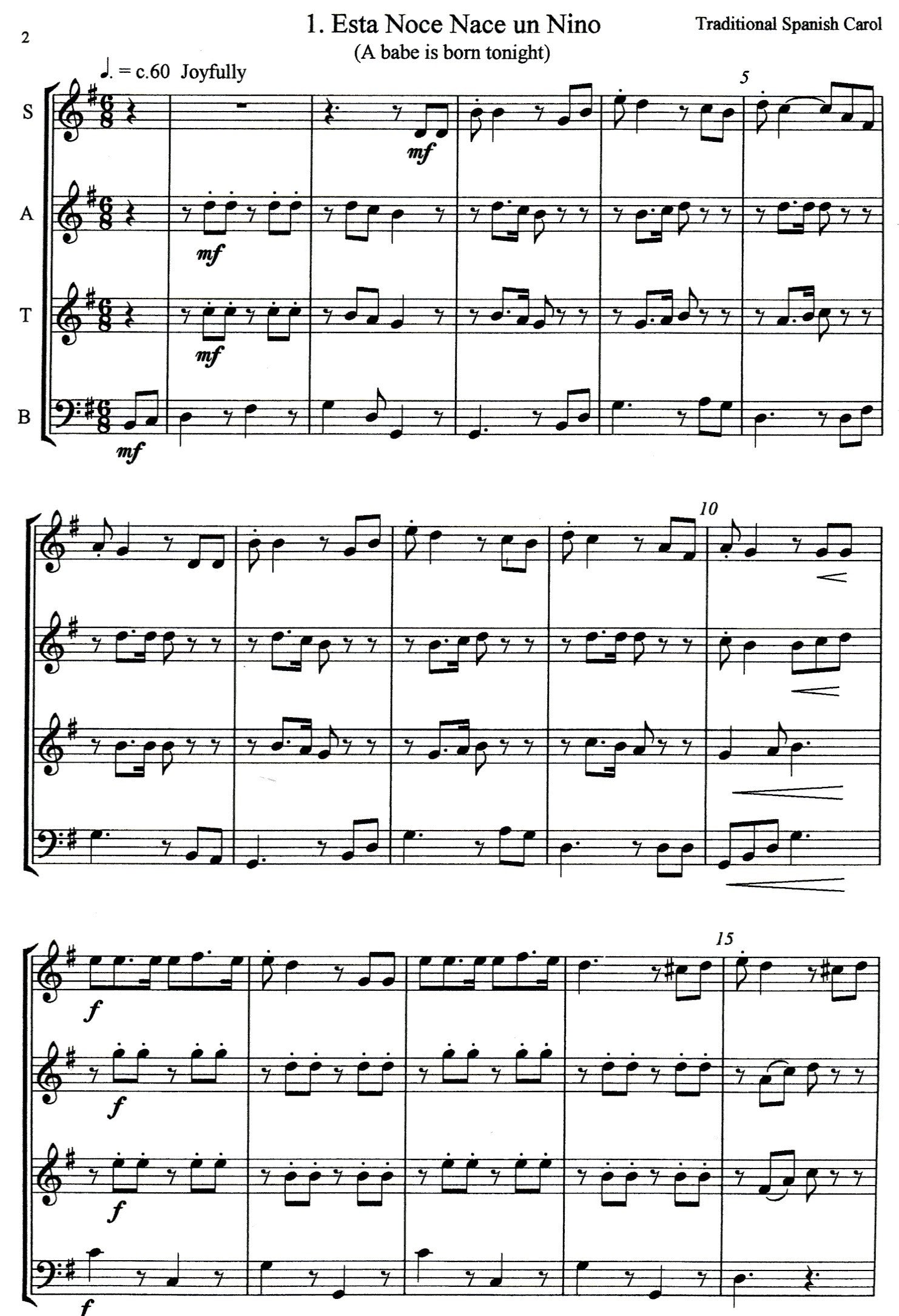 Three Spanish Carols