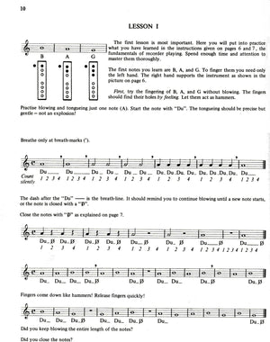 The Trapp Family Recorder Method Book 1