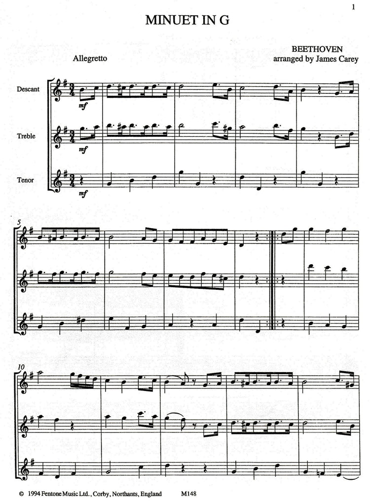 Minuet in G