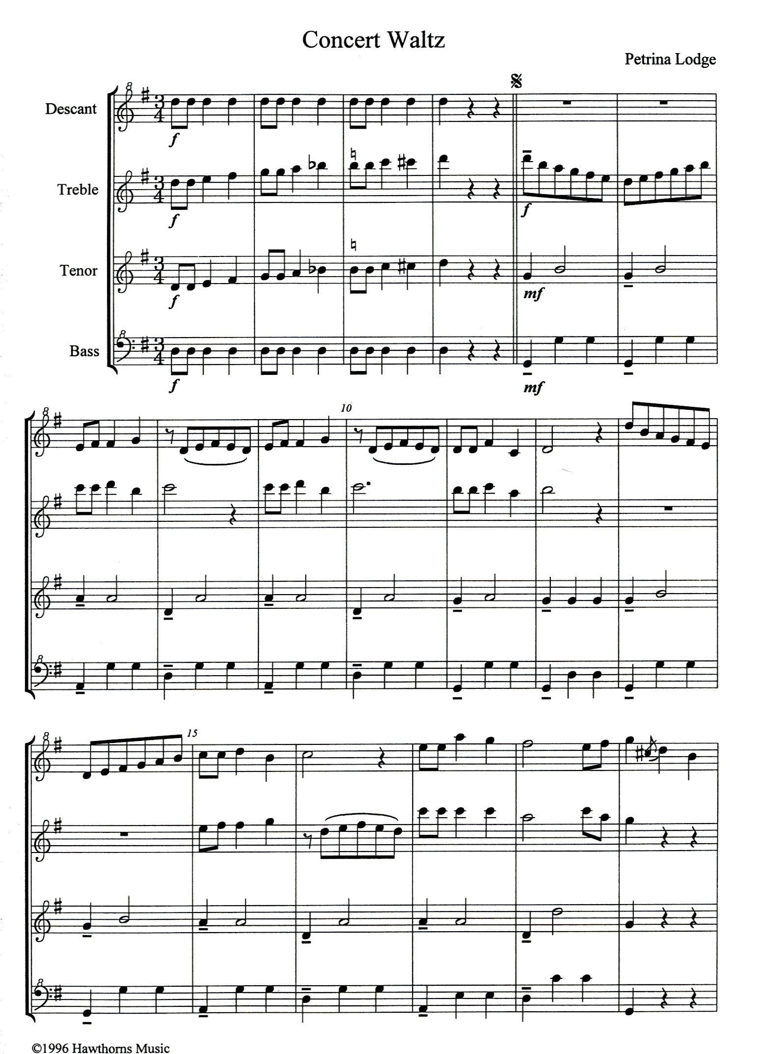 Concert Waltz
