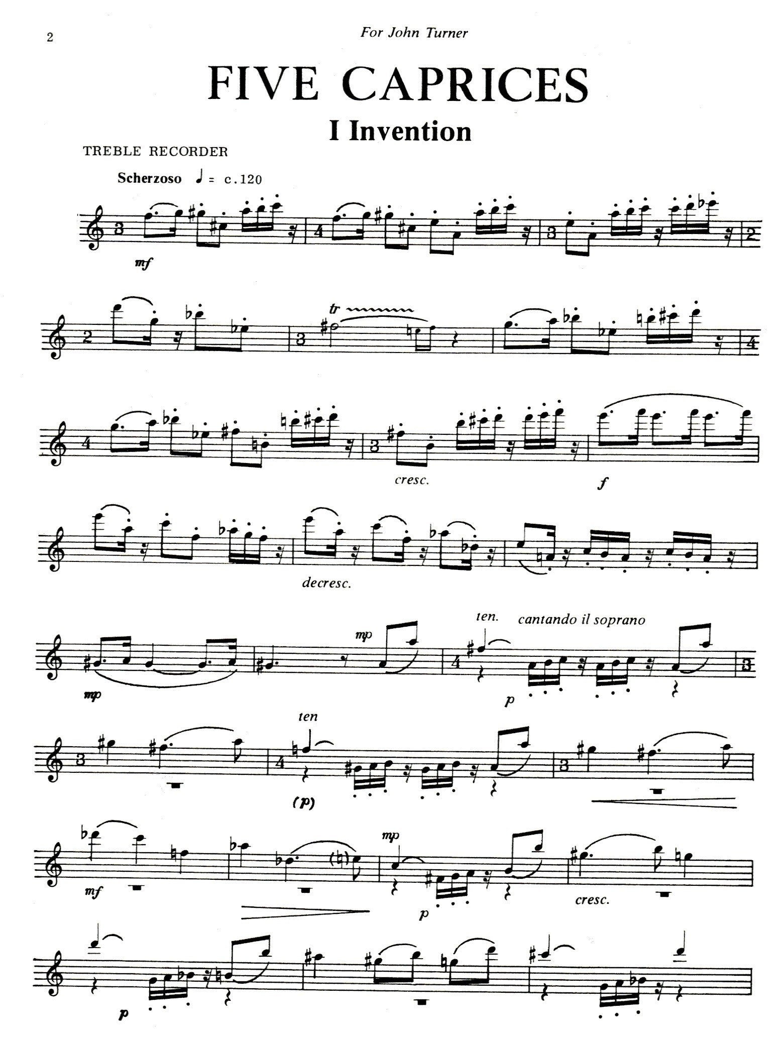 Five Caprices