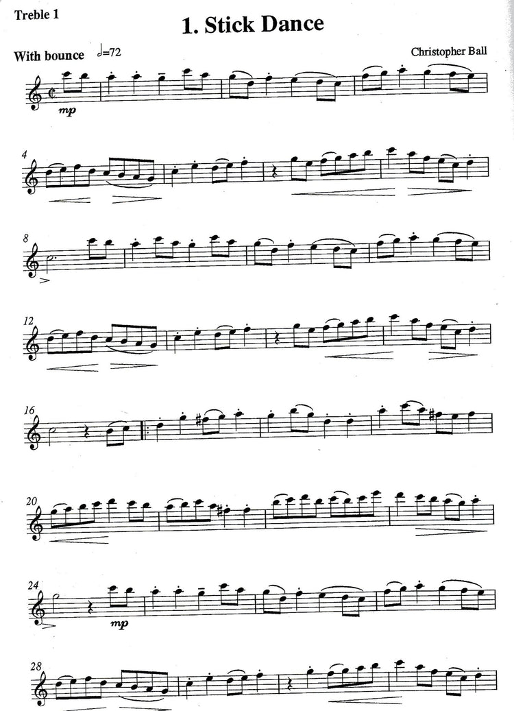 Ten New English Country Dances Nos 1-5