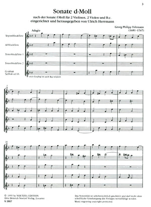 Sonata in d minor