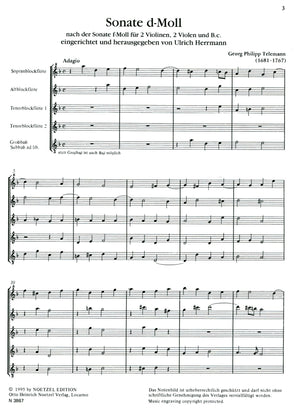 Sonata in d minor