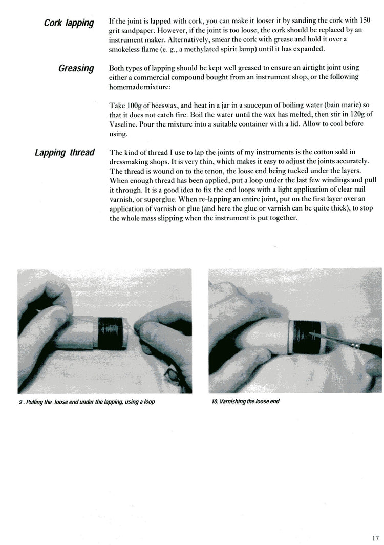 The Recorder A Basic Workshop Manual