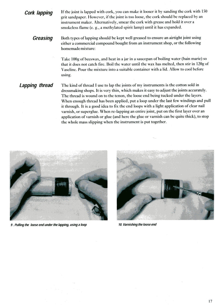 The Recorder A Basic Workshop Manual